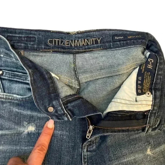 EUC Citizens of Humanity Rocket High Rise Skinny  Jeans Sz. 25 - Picture 3 of 5